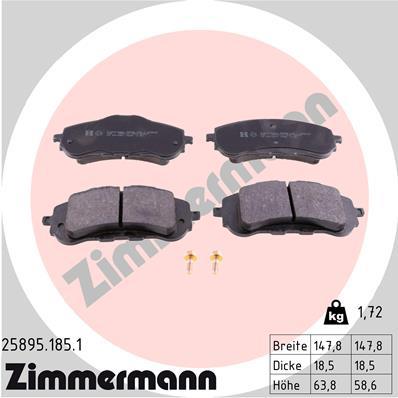 ZIMMERMANN 25895.185.1 Číslo výrobce: 25895. EAN: 4250238764793.