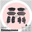 ZIMMERMANN 25965.155.1 - Sada brzdových platničiek, vždy 4 kusy v sade