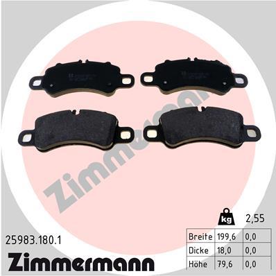 ZIMMERMANN 25983.180.1 Číslo výrobce: 25983. EAN: 4250238784692.
