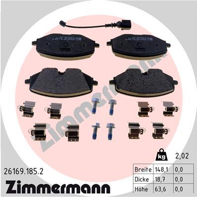 ZIMMERMANN 26169.185.2 Číslo výrobce: 26169. EAN: 4250238785453.