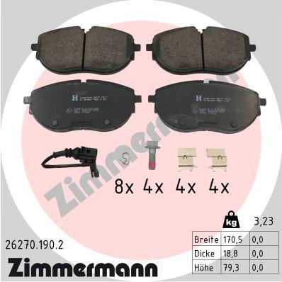 ZIMMERMANN 26270.190.2 Číslo výrobce: 26270. EAN: 4250238788362.