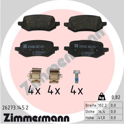 ZIMMERMANN 26273.145.2 Číslo výrobce: 26273. EAN: 4250238789727.