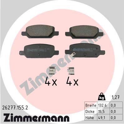 ZIMMERMANN 26277.155.2 Číslo výrobce: 26277. EAN: 4250238791416.
