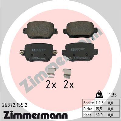 ZIMMERMANN 26372.155.2 Číslo výrobce: 26372. EAN: 4250238791447.