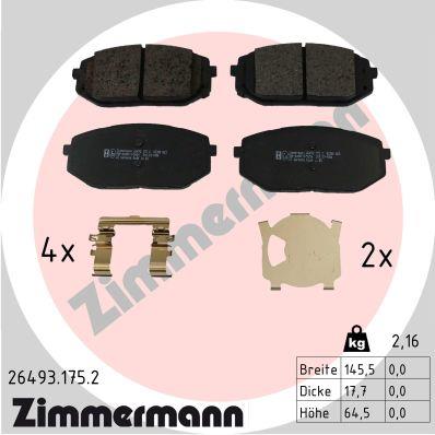 ZIMMERMANN 26493.175.2 Číslo výrobce: 26493. EAN: 4250238791386.