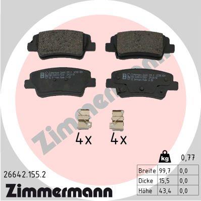 ZIMMERMANN 26642.155.2 Číslo výrobce: 26642. EAN: 4250238791492.