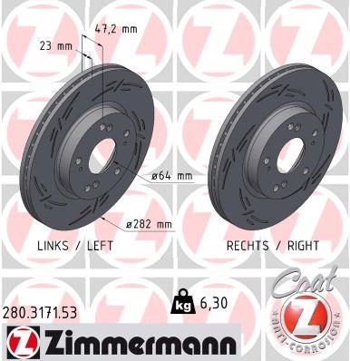 ZIMMERMANN 280.3171.53 EAN: 4250238791089.