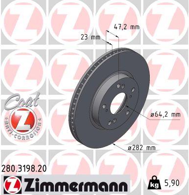 ZIMMERMANN 280.3198.20 EAN: 4250238786771.