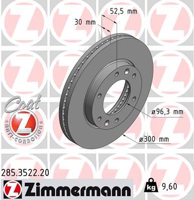 ZIMMERMANN 285.3522.20 EAN: 4250238754664.