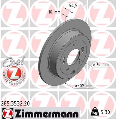 ZIMMERMANN 285.3532.20 EAN: 4250238768098.