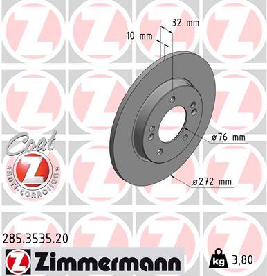 ZIMMERMANN 285.3535.20 EAN: 4250238777151.