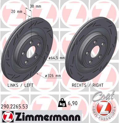 ZIMMERMANN 290.2265.53 EAN: 4250238780090.