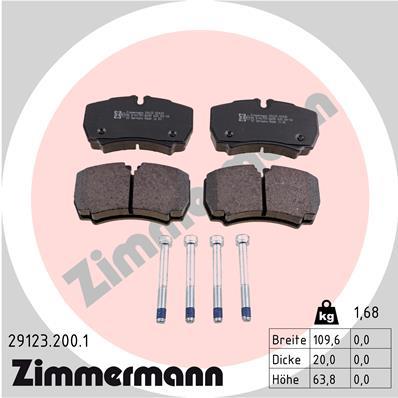 ZIMMERMANN 29123.200.1 Číslo výrobce: 29123. EAN: 4250238741169.