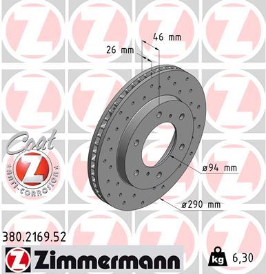 ZIMMERMANN 380.2169.52 EAN: 4250238752530.