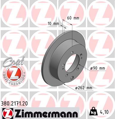 ZIMMERMANN 380.2171.20 EAN: 4250238757252.
