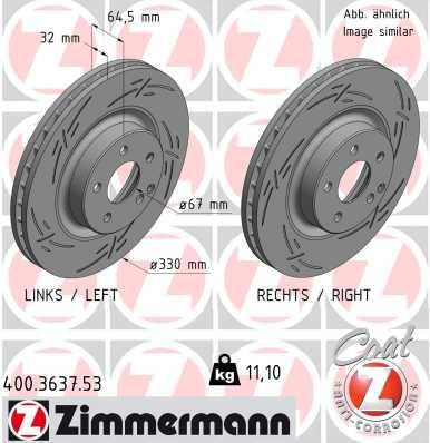 ZIMMERMANN 400.3637.53 EAN: 4250238777991.