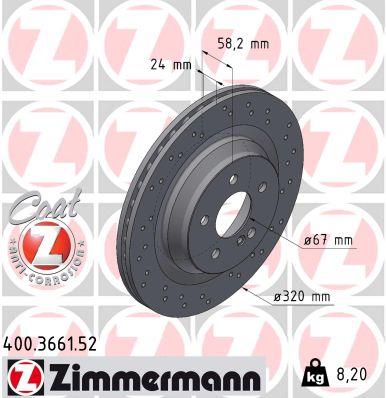 ZIMMERMANN 400.3661.52 EAN: 4250238749547.