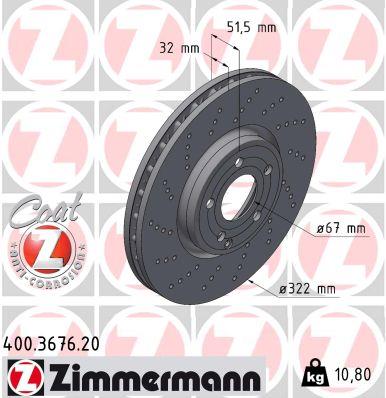 ZIMMERMANN 400.3676.20 EAN: 4250238754565.