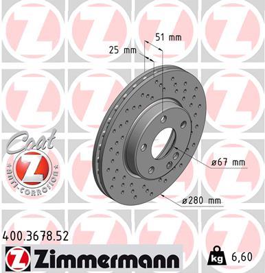 ZIMMERMANN 400.3678.52 EAN: 4250238758969.