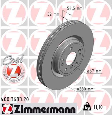 ZIMMERMANN 400.3683.20 EAN: 4250238755241.