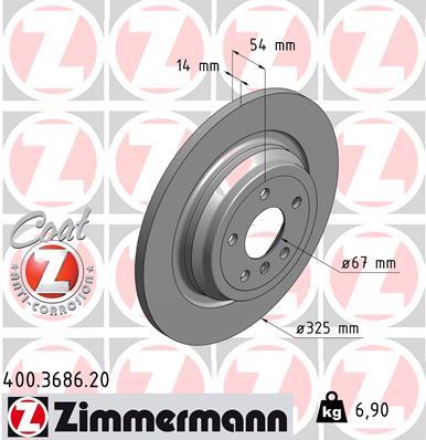 ZIMMERMANN 400.3686.20 EAN: 4250238755210.