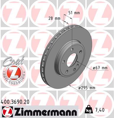ZIMMERMANN 400.3690.20 EAN: 4250238755869.