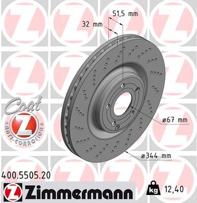 ZIMMERMANN 400.5505.20 EAN: 4250238760573.