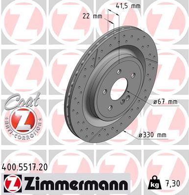 ZIMMERMANN 400.5517.20 EAN: 4250238769064.