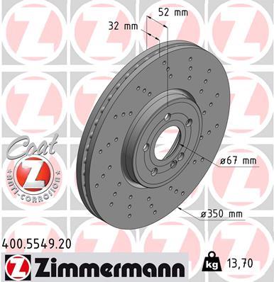 ZIMMERMANN 400.5549.20 EAN: 4250238784449.