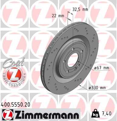ZIMMERMANN 400.5550.20 EAN: 4250238784425.