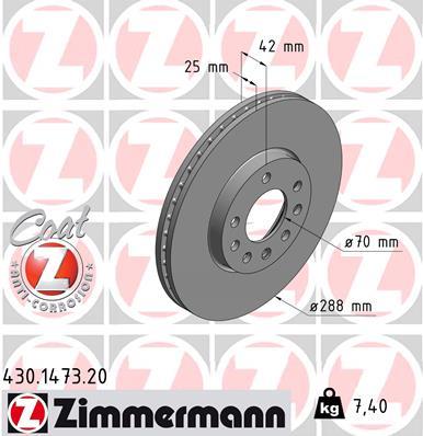 ZIMMERMANN 430.1473.20 EAN: 4250238719441.
