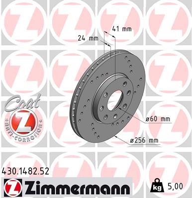 ZIMMERMANN 430.1482.52 EAN: 4250238754831.
