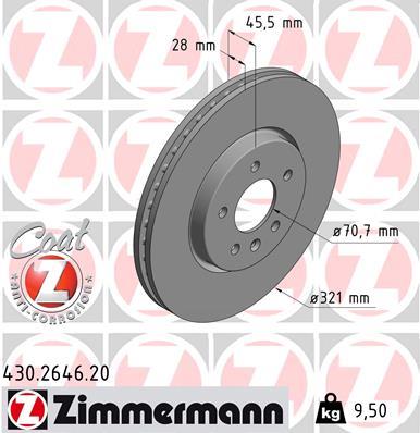ZIMMERMANN 430.2646.20 EAN: 4250238778042.
