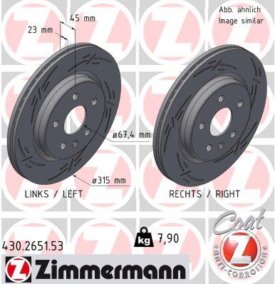 ZIMMERMANN 430.2651.53 EAN: 4250238789857.
