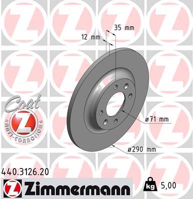 ZIMMERMANN 440.3126.20 EAN: 4250238756385.