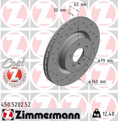 ZIMMERMANN 450.5202.52 EAN: 4250238778981.