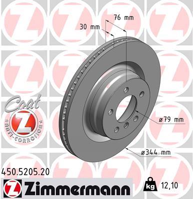ZIMMERMANN 450.5205.20 EAN: 4250238756750.