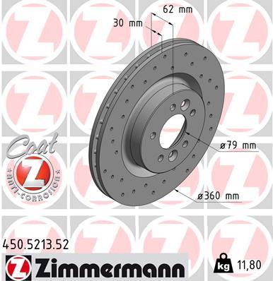 ZIMMERMANN 450.5213.52 EAN: 4250238767220.