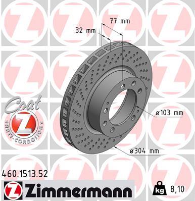 ZIMMERMANN 460.1513.52 EAN: 4250238748335.