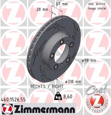 ZIMMERMANN 460.1526.55 EAN: 4250238788829.