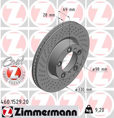 ZIMMERMANN 460.1529.20 EAN: 4250238760733.
