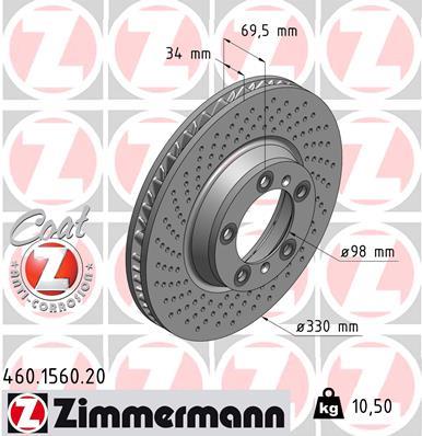 ZIMMERMANN 460.1560.20 EAN: 4250238719717.