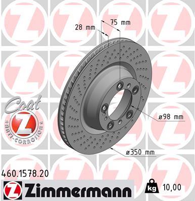 ZIMMERMANN 460.1578.20 EAN: 4250238751090.