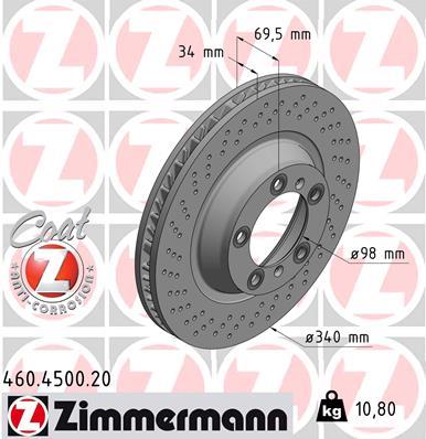 ZIMMERMANN 460.4500.20 EAN: 4250238768593.
