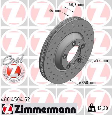 ZIMMERMANN 460.4504.52 EAN: 4250238776840.