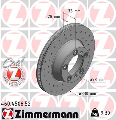 ZIMMERMANN 460.4508.52 EAN: 4250238776871.