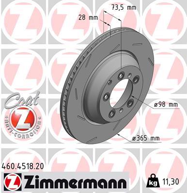 ZIMMERMANN 460.4518.20 EAN: 4250238779759.