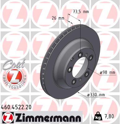 ZIMMERMANN 460.4522.20 EAN: 4250238779919.
