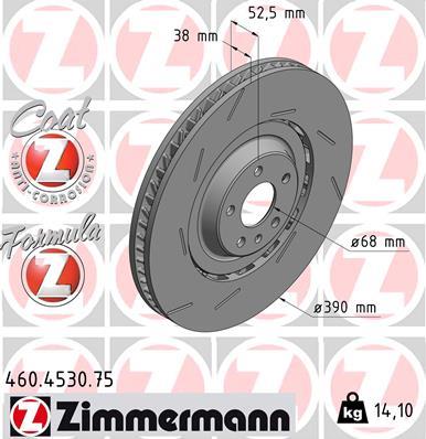 ZIMMERMANN 460.4530.75 EAN: 4250238780229.