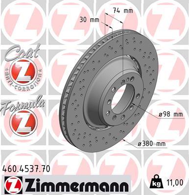 ZIMMERMANN 460.4537.70 EAN: 4250238780496.